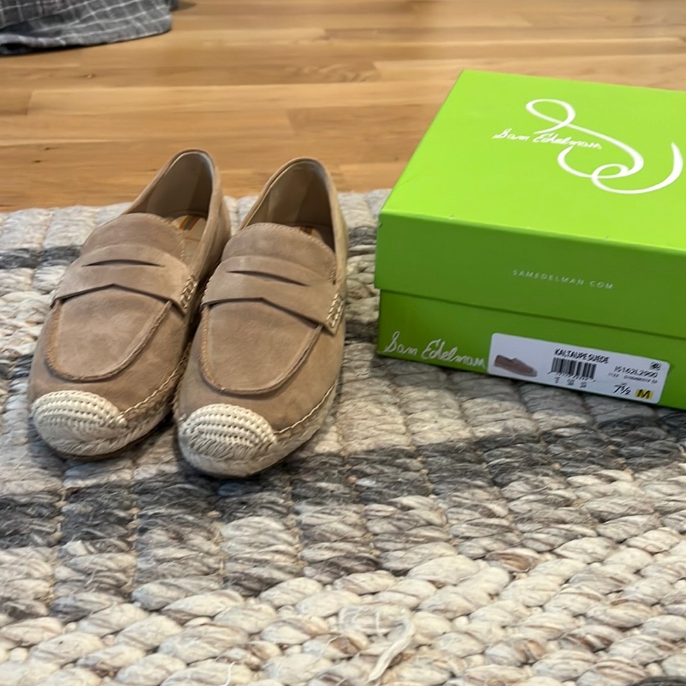 Sam Edelman Suede Loafer Size 7 1/2